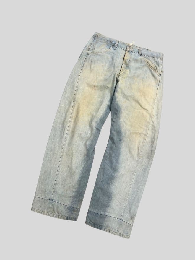 Vintage Levi’s Engineer Jeans – Classic Blue Denim | Men’s 35 — image 6 of 13
