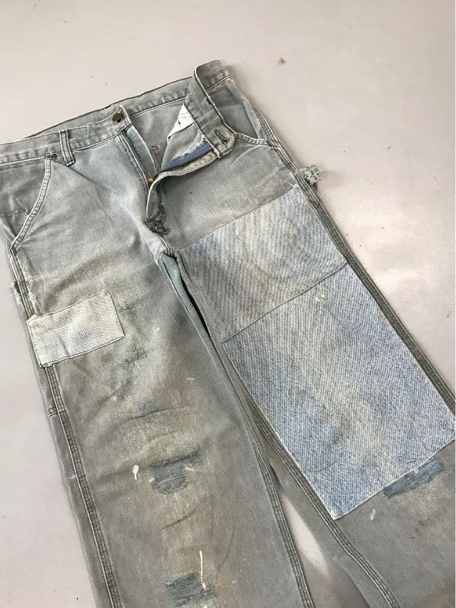 Vintage Carhartt B11 MDT Carpenter Workwear Denim – Size 30 thumbnail 4
