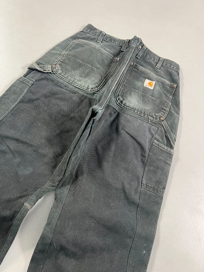 2008 Rare Vintage Carhartt Double Knee Work Pants – Black (Men’s 32) — image 9 of 9