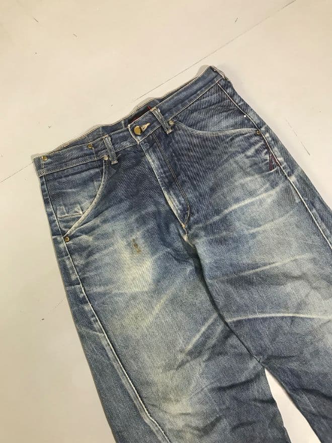 Vintage Levi’s Engineer Jeans Denim – Blue (Men’s Size 32) — image 6 of 9