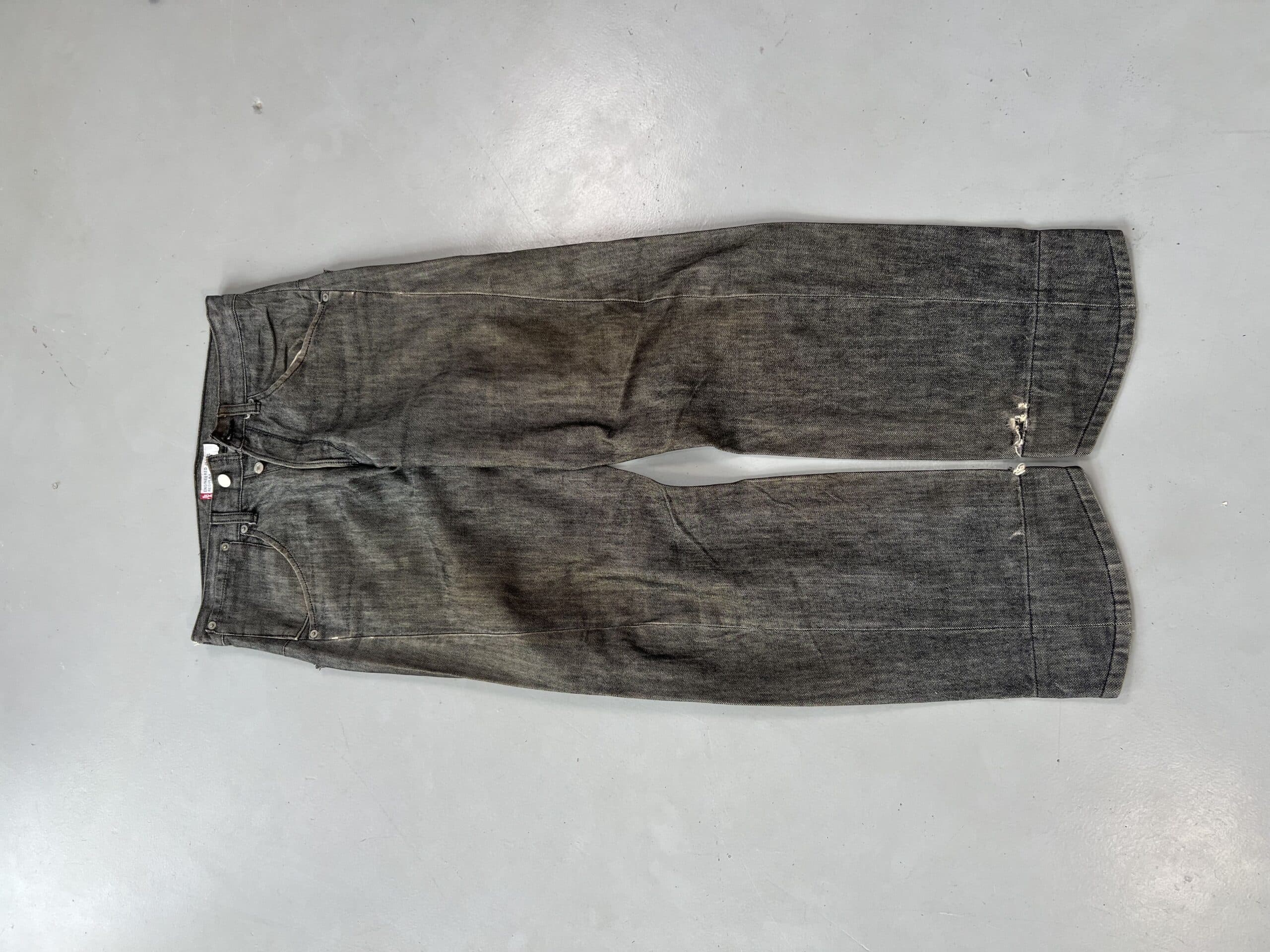 Vintage Levi’s Engineer Jeans Denim – Black Workwear Fit (Size 32) — image 6 of 11