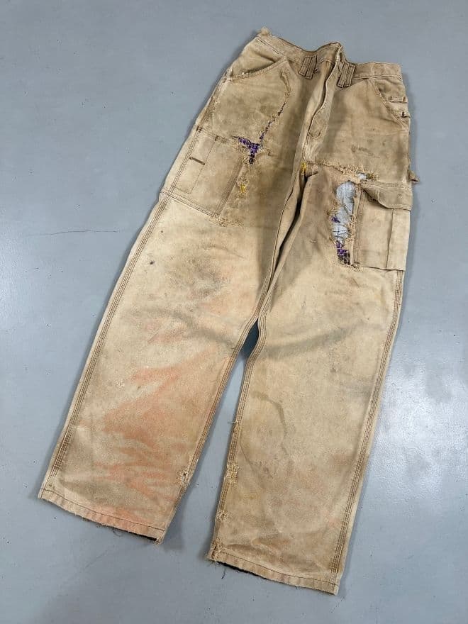 Vintage Carhartt Tan 90s Cargo Pants – Size 32 — image 13 of 13