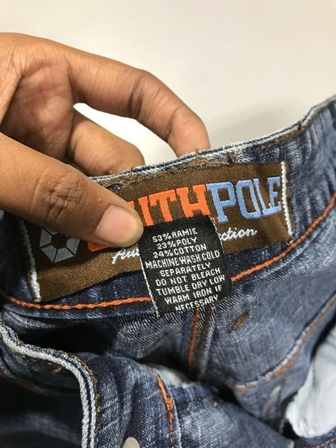 Vintage Southpole Embroidered Baggy Denim — image 7 of 11