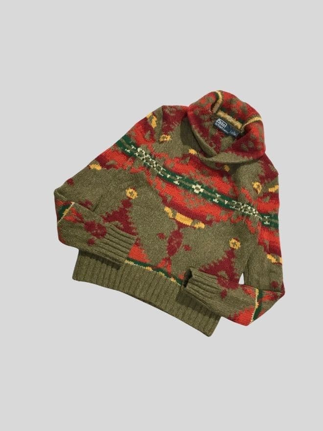 Vintage Polo Ralph Lauren Knit Sweater | Size XS — image 7 of 10