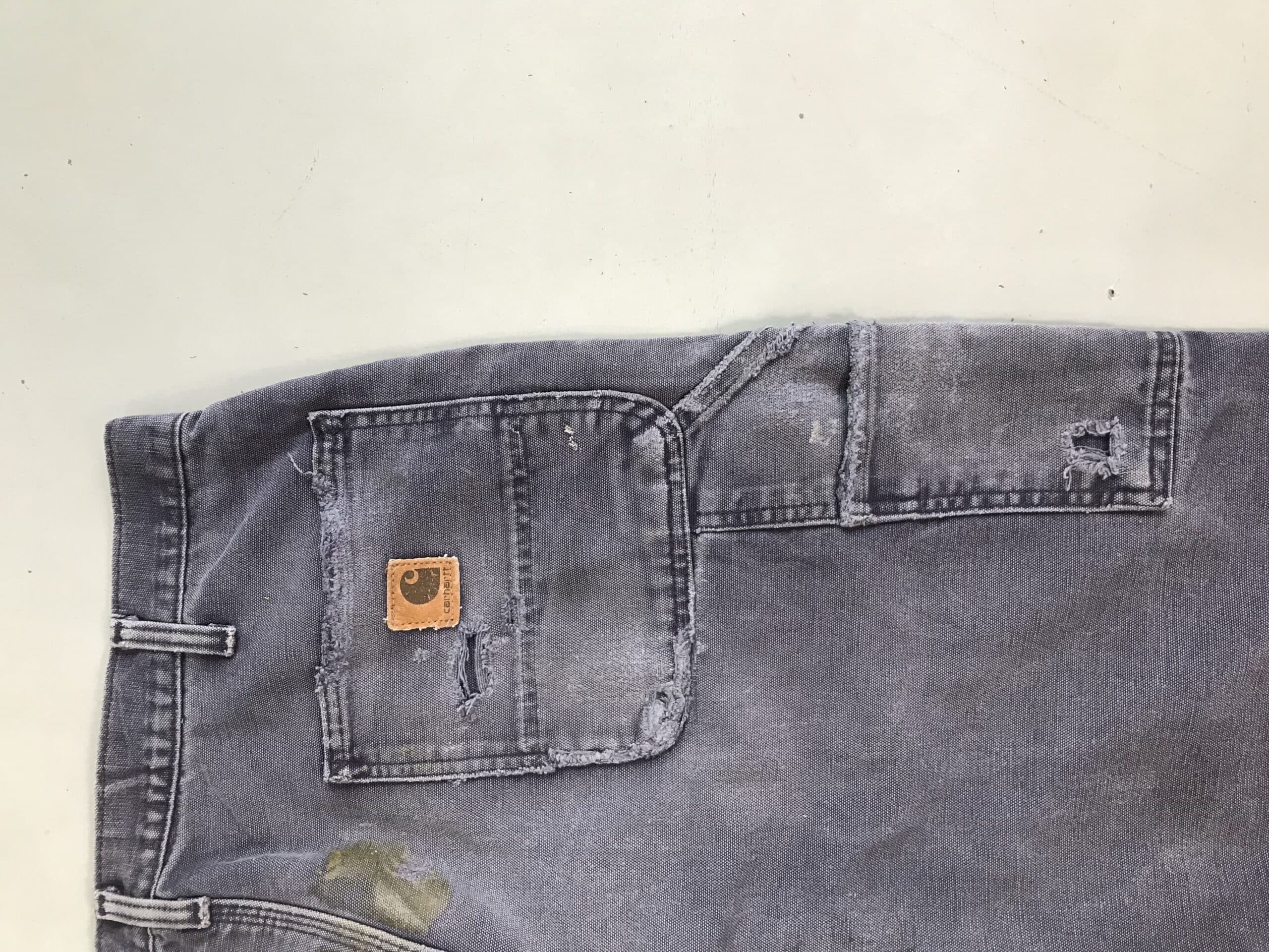 Vintage Carhartt Blanket Lined Baggy Fit Denim Jeans – Size 36 — image 10 of 13