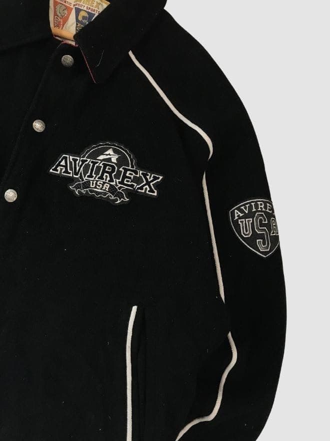 VINTAGE AVIREX STYLISH VARSITY STYLE JACKET thumbnail 2
