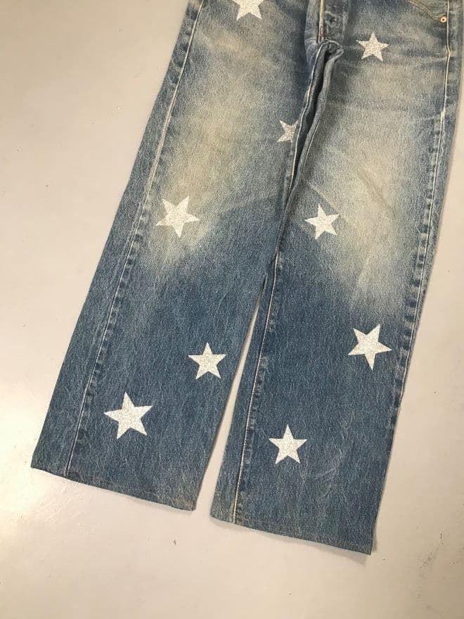 Vintage Levi’s 501 Crazy Baggy Fit Denim (36) — image 6 of 11