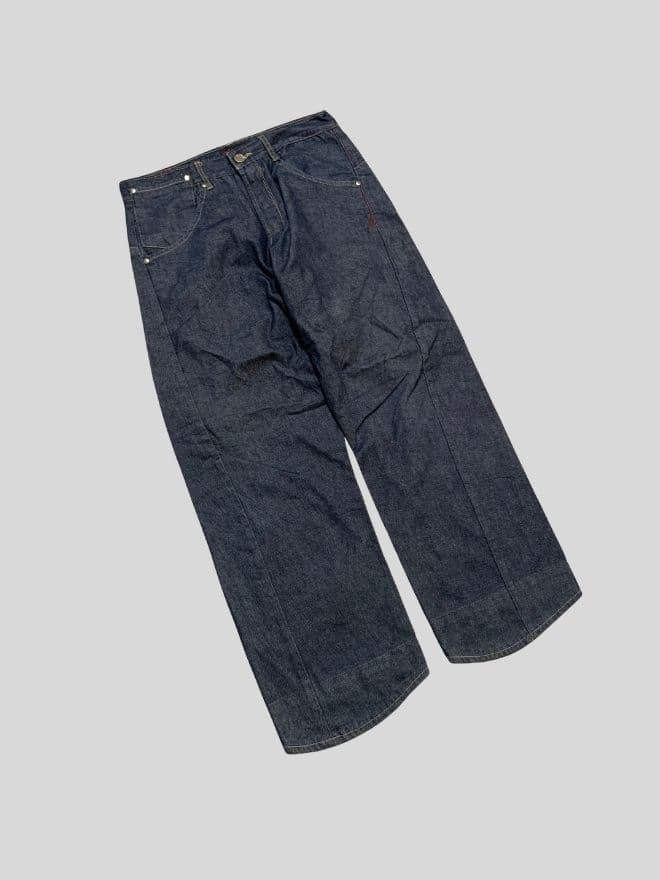 Levi's Vintage Engineer Jeans – Blue Denim – Size 30 – Cropped 27” Inseam — image 7 of 7
