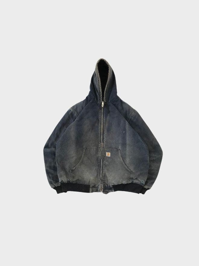 Vintage Carhartt J140 ONY Hooded Lined Active Jacket thumbnail 2