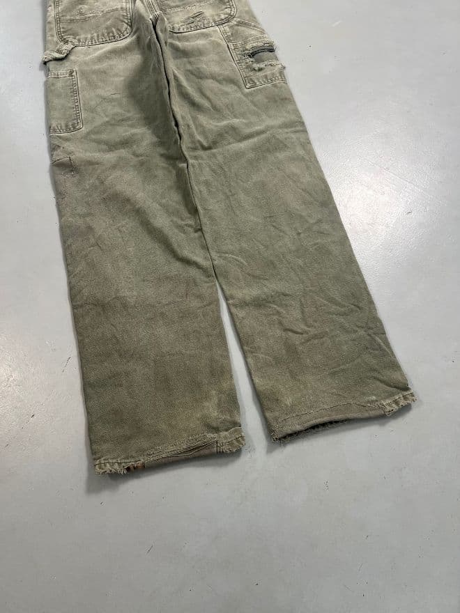 Rare Vintage Carhartt B111 MOS Blanket-Lined Carpenter Denim (Size 33) thumbnail 3