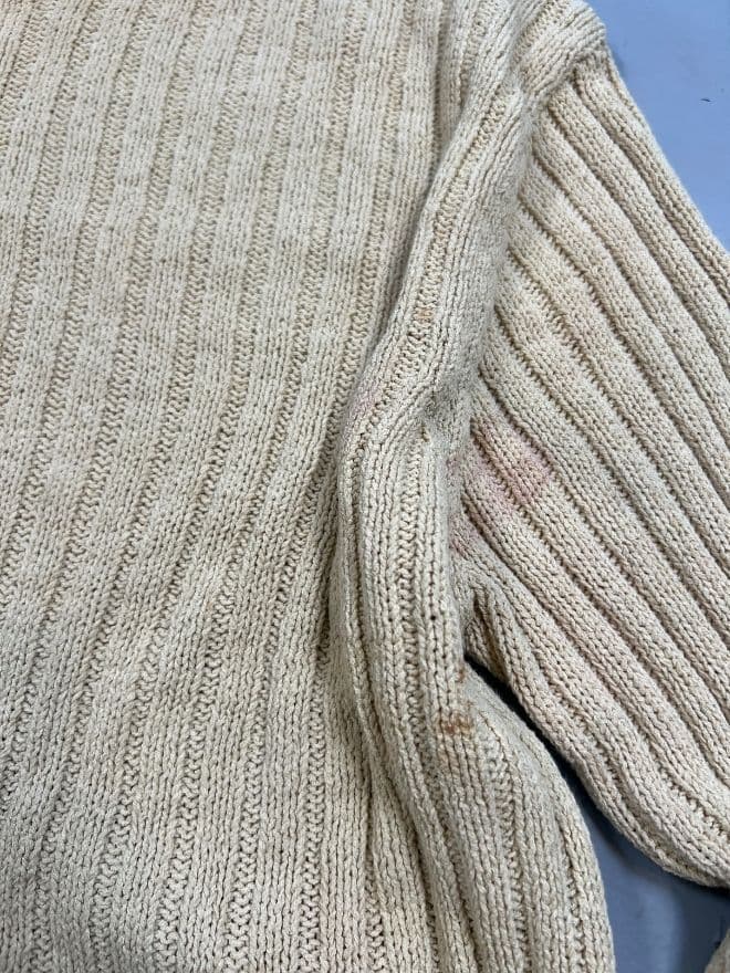 Vintage Stone Island Button-Up Knit Sweater | Yellow | Size M — image 6 of 10