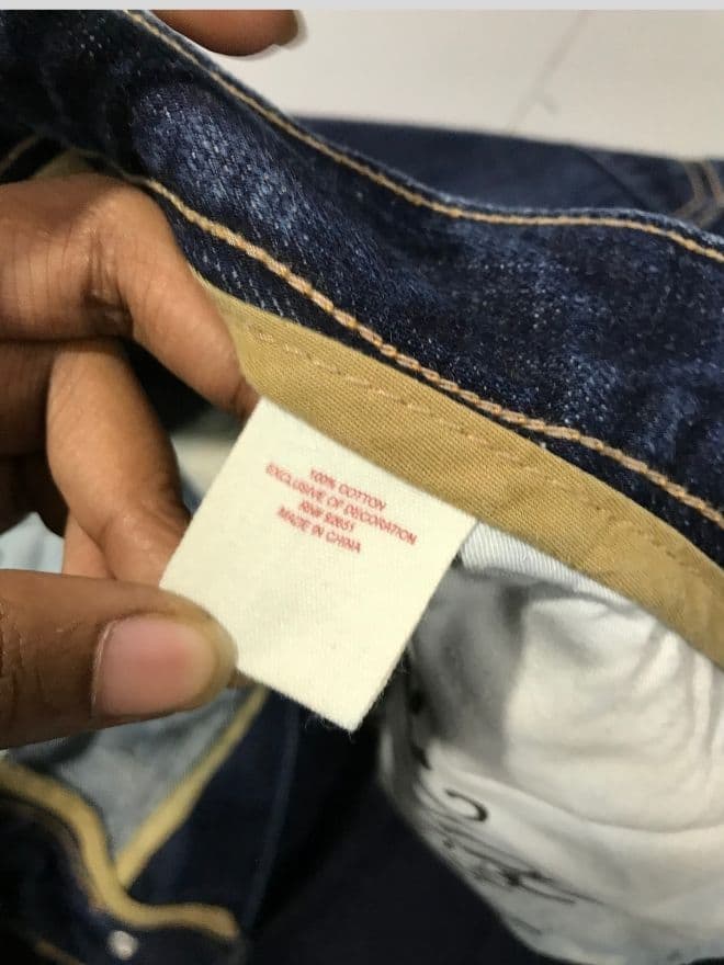 Vintage JNCO Heritage America Embroidered Wide-Leg Denim | Size 42 — image 8 of 12