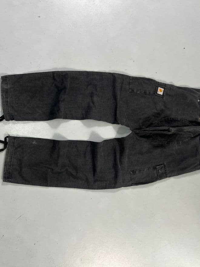 Vintage Carhartt Casual Cargo Denim Pants – Baggy Fit (US 34 / EU 50) thumbnail 4