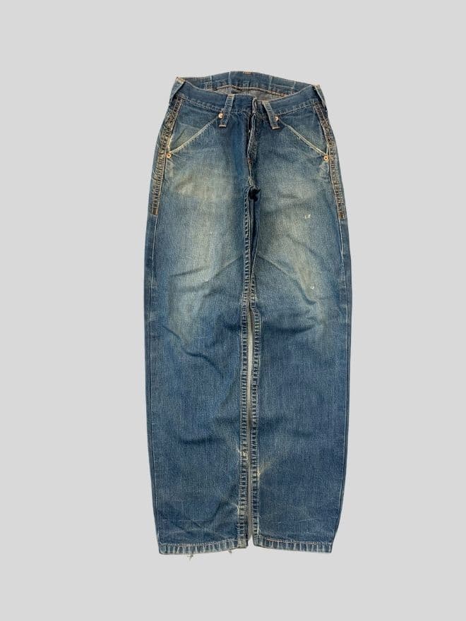 Levi's Vintage Engineer Jeans – Size 30 (US) / 46 (EU) – Blue Denim – Distressed — image 7 of 14