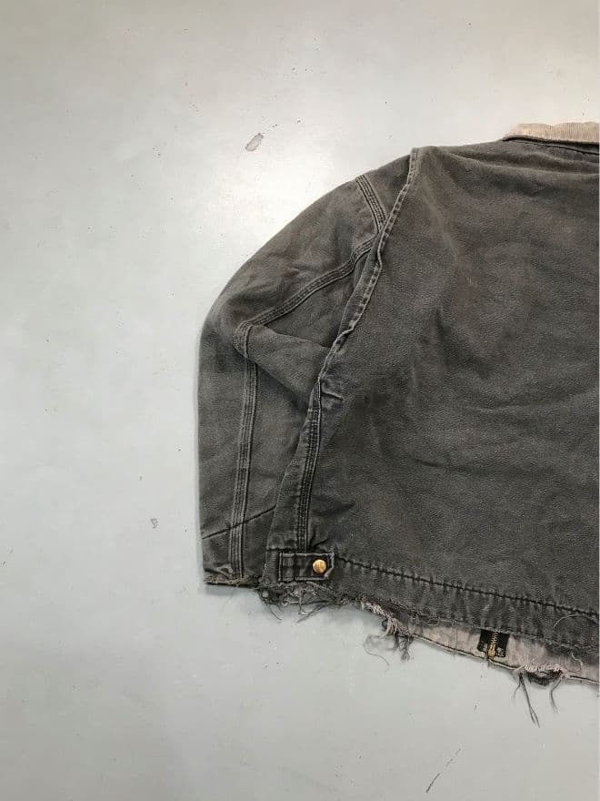 Carhartt Vintage 90s J01 BLK Detroit Jacket – Black – Size S — image 6 of 8