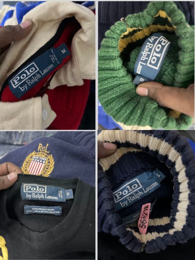 Polo Ralph Lauren Big Pony Wool Rugby Shirt Bundle – 5 PCS — image 9 of 14