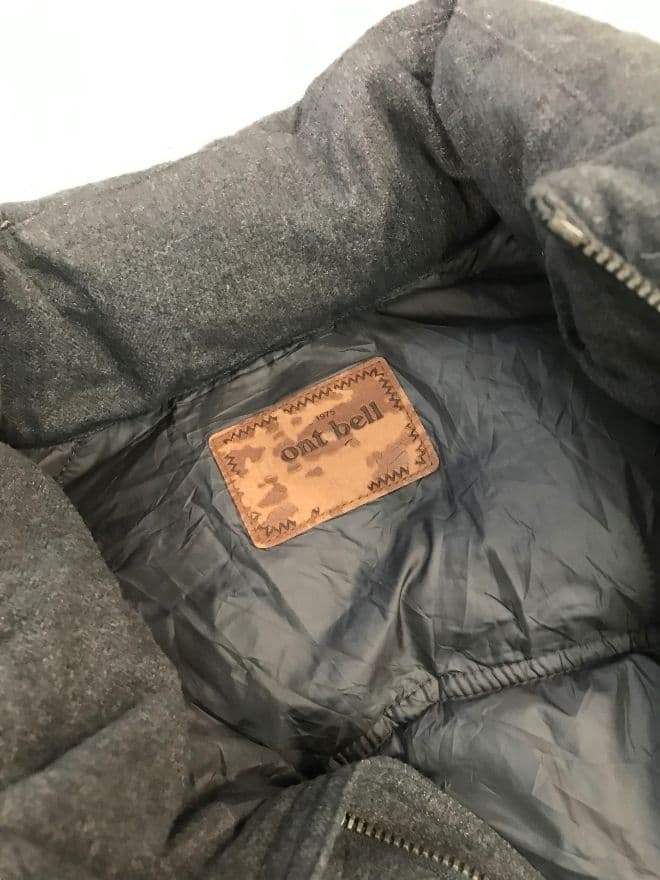 Vintage Montbell Black Puffer Jacket – Lightweight Down – Size L / XL — image 10 of 10
