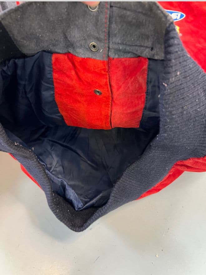 Vintage Jeff Hamilton Chase NASCAR Racing Suede Patch Jacket – Multi Color – Size S — image 3 of 13