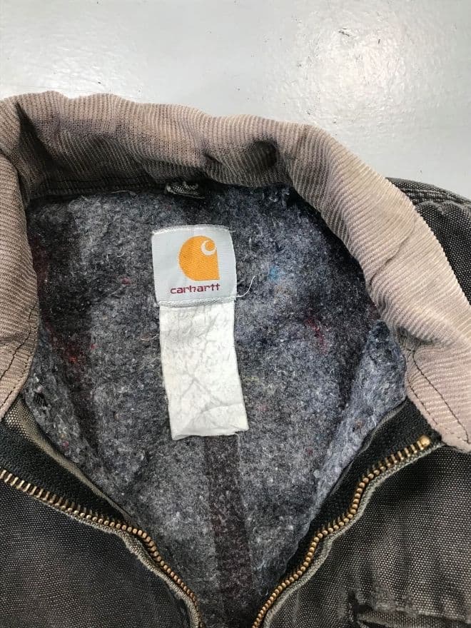 Carhartt Vintage 90s J01 BLK Detroit Jacket – Black – Size S thumbnail 3