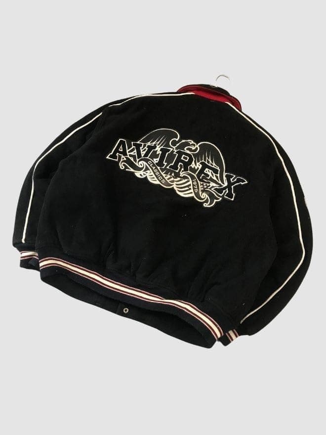VINTAGE AVIREX STYLISH VARSITY STYLE JACKET thumbnail 4