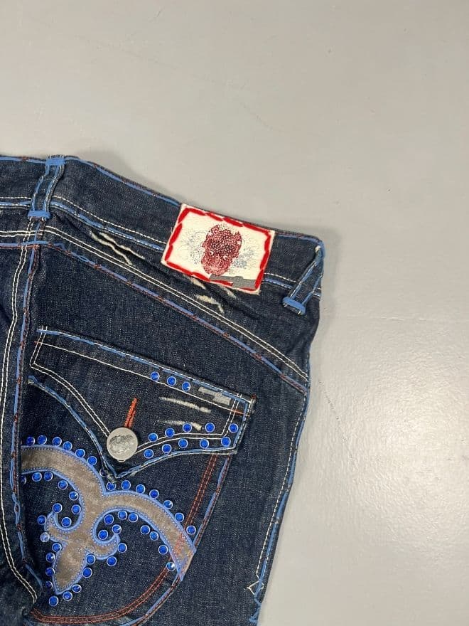 Vintage Laguna Beach Patched Denim – Blue (Men’s 36 / EU 52) — image 9 of 9