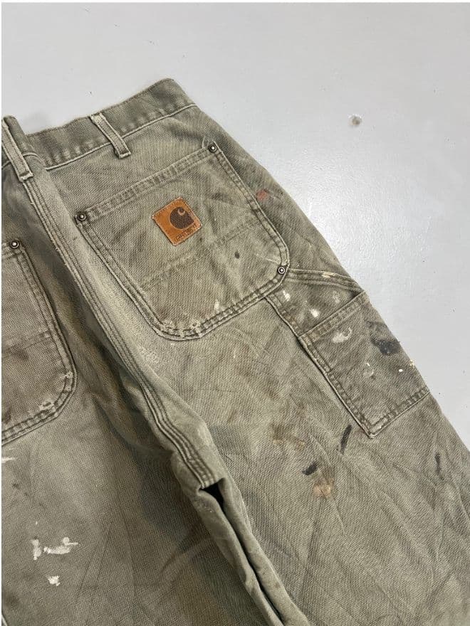 Vintage Carhartt Double Knee Workwear Pants — Size 36 — image 14 of 14