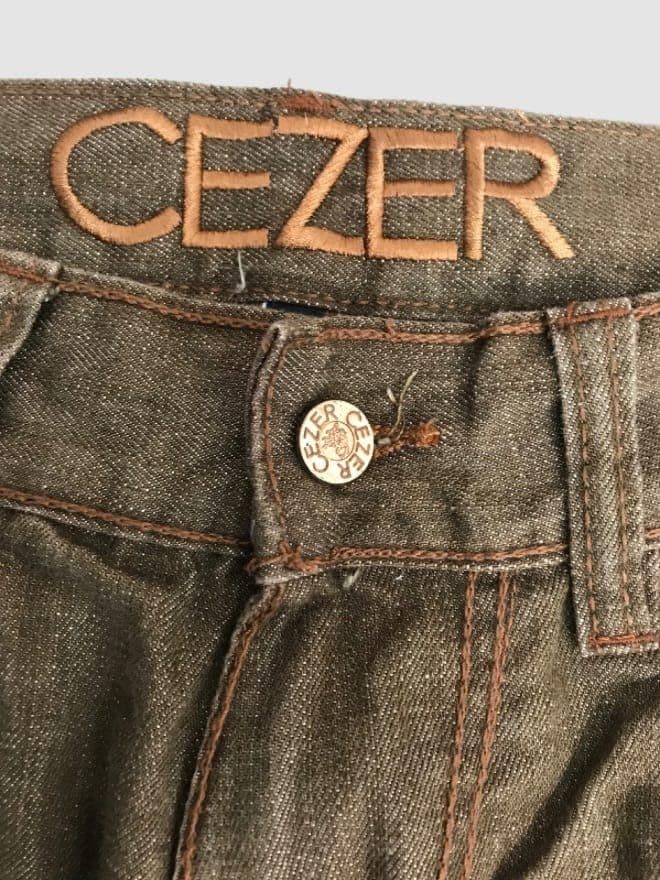 CRAZY RARE VINTAGE CEZER STUDDS WORK PANT thumbnail 2