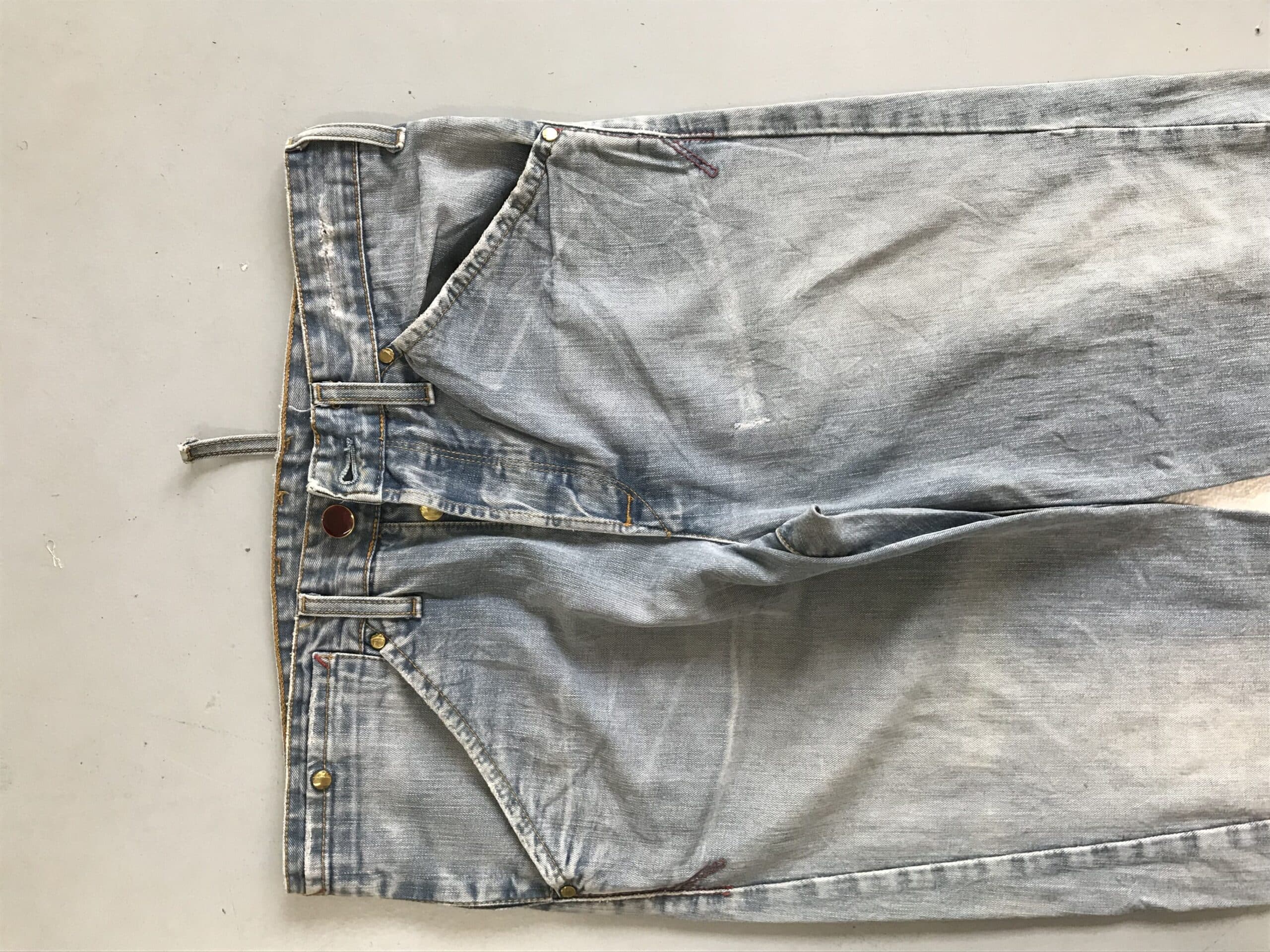 Vintage Levi’s Engineer Jeans Denim | Classic Blue Workwear | Size 32 — image 9 of 11