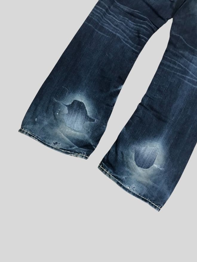 Vintage True Religion Straight Fit Denim Pants | Men’s US 40 | Authentic Blue Jeans — image 10 of 11