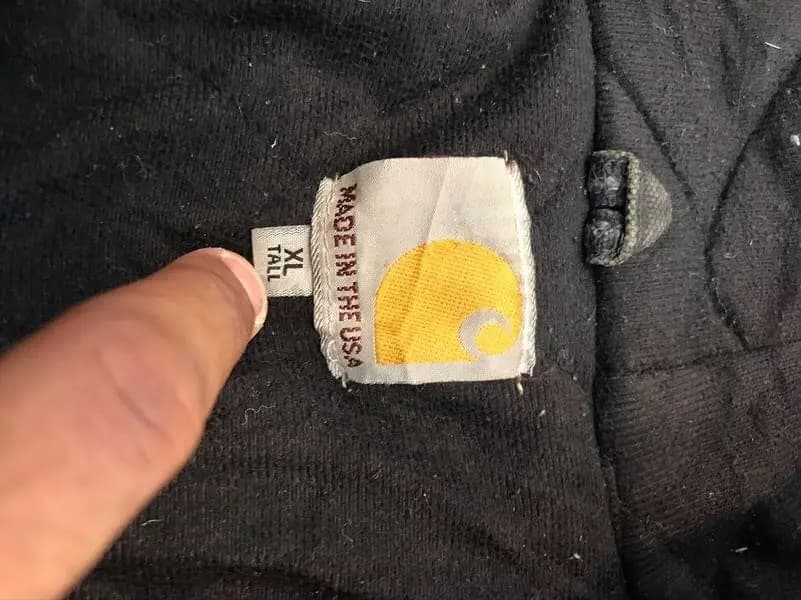 Vintage Carhartt J140 ONY Hooded Lined Active Jacket — image 9 of 12