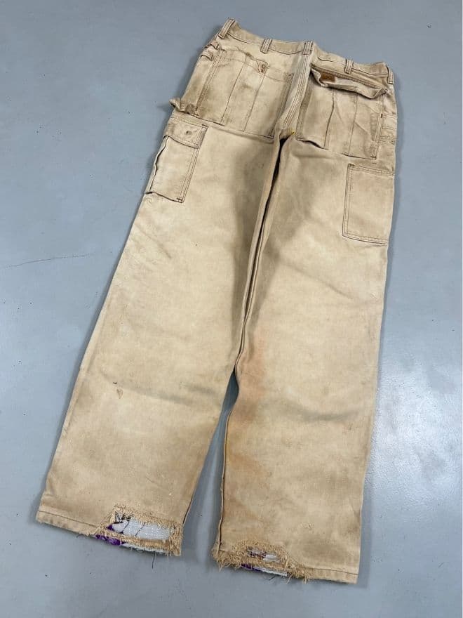 Vintage Carhartt Tan 90s Cargo Pants – Size 32 — image 11 of 13