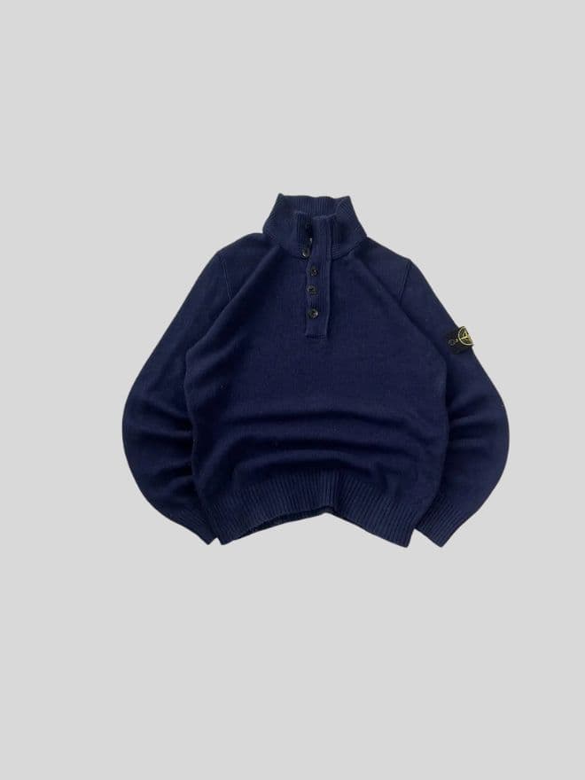 Bundle of 4 Vintage Stone Island Knit Sweaters — image 7 of 16