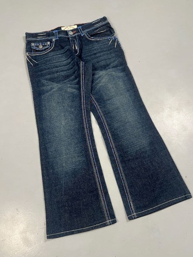 Vintage Laguna Beach Patched Denim – Blue (Men’s 36 / EU 52) — image 8 of 9