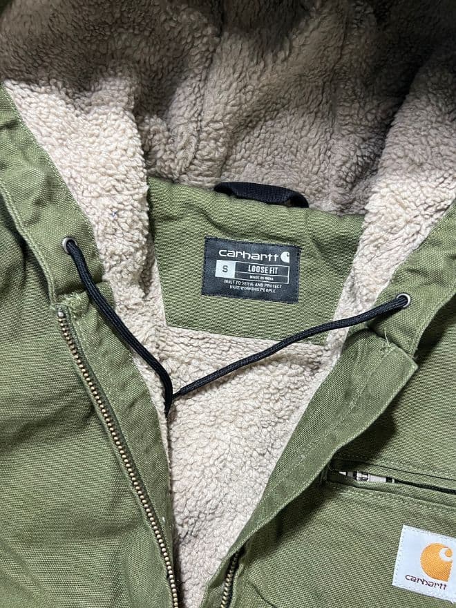 Carhartt – Factory Leftover Blanket Detroit Jacket – Men’s Size S — image 6 of 7