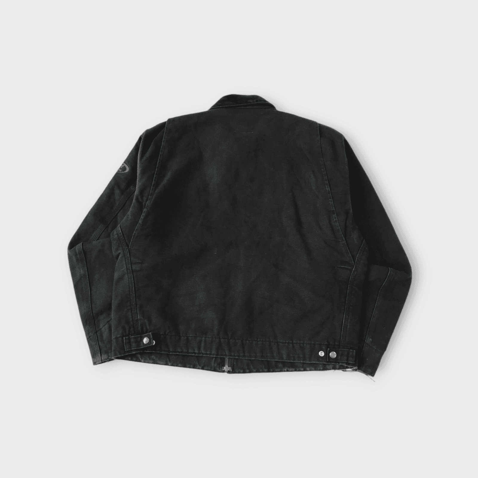 Vintage Carhartt J001 BLK Detroit Qulit Lined Jacket — image 6 of 9