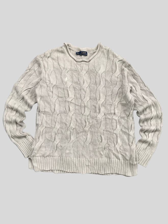 Bundle of vintage Polo Ralph Lauren Polo Bear & Cable Knit Sweaters — image 13 of 13