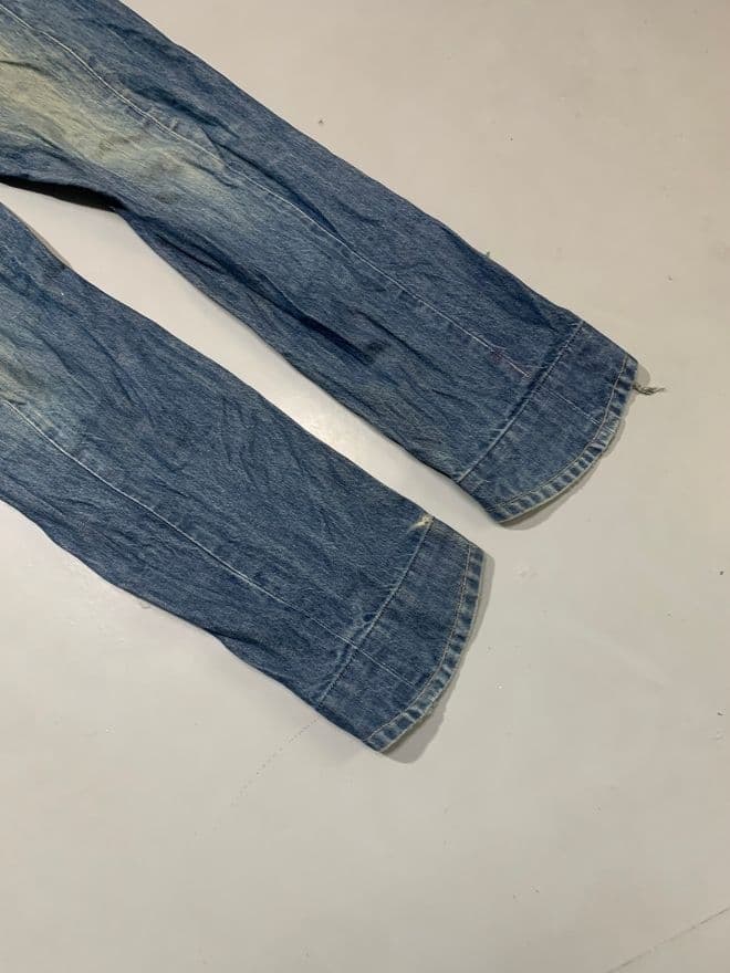 Levi's Vintage Engineer Jeans – Blue Denim – Long 45” Length – Size 30 (Fits 30–32) thumbnail 2