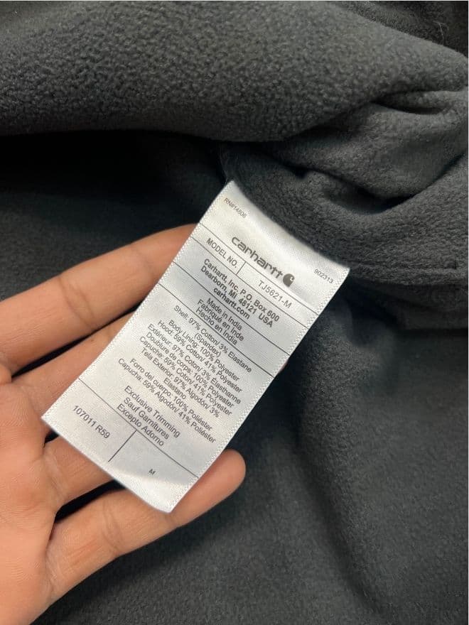Bundle of Factory Leftover Carhartt Hoodies & Flannel Hooded Jackets — image 43 of 48