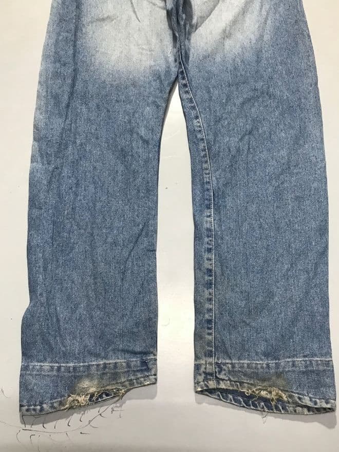 Vintage Levi’s Engineer Jeans – Buckle Belt Denim – Men’s Size 34 (Blue) — image 8 of 8
