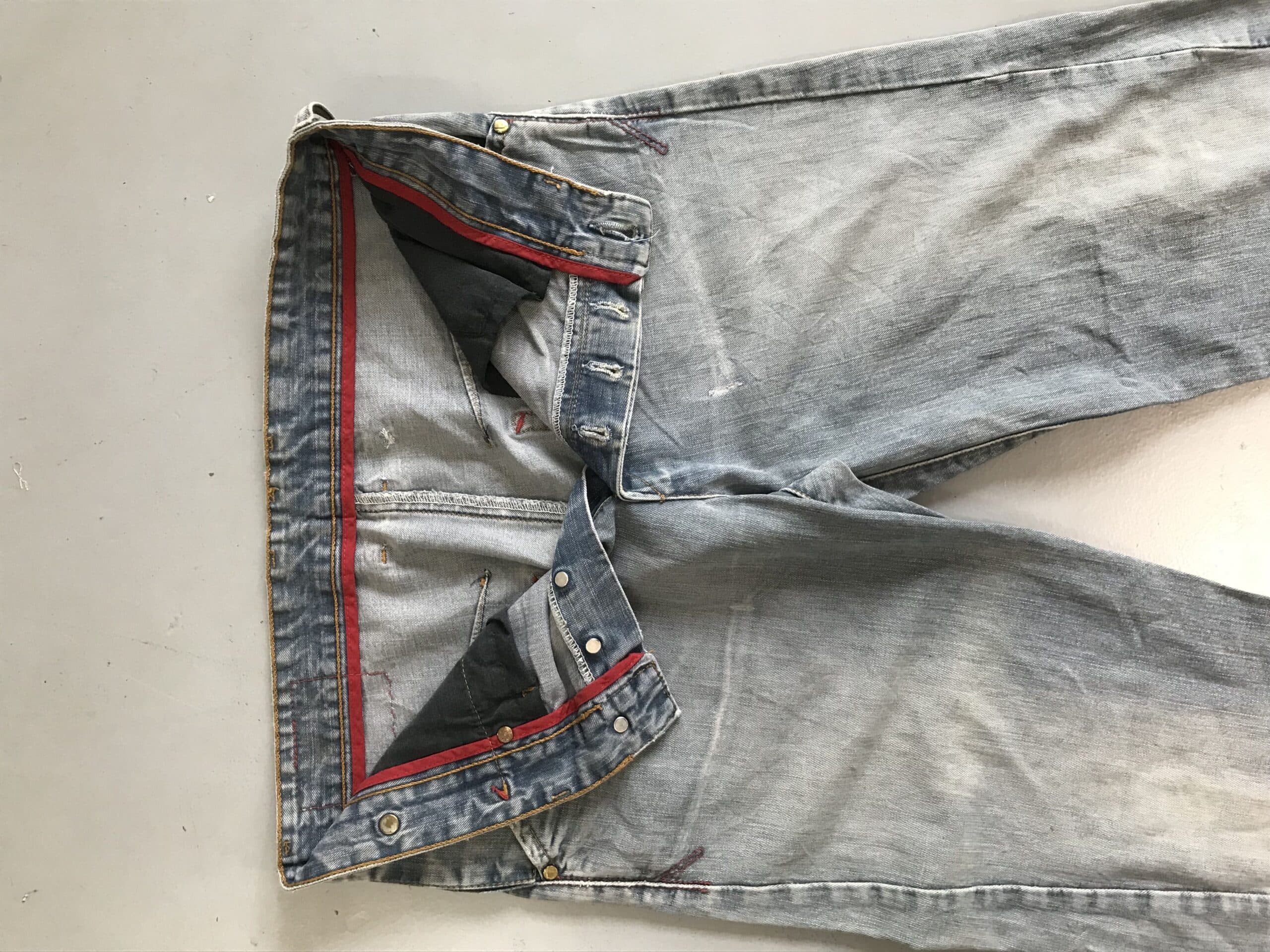 Vintage Levi’s Engineer Jeans Denim | Classic Blue Workwear | Size 32 — image 10 of 11