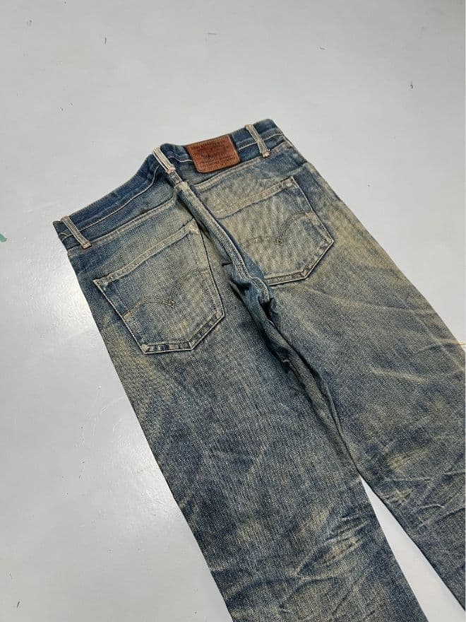 Vintage Levi’s Selvedge Denim Jeans Men’s 32 Blue — image 7 of 11