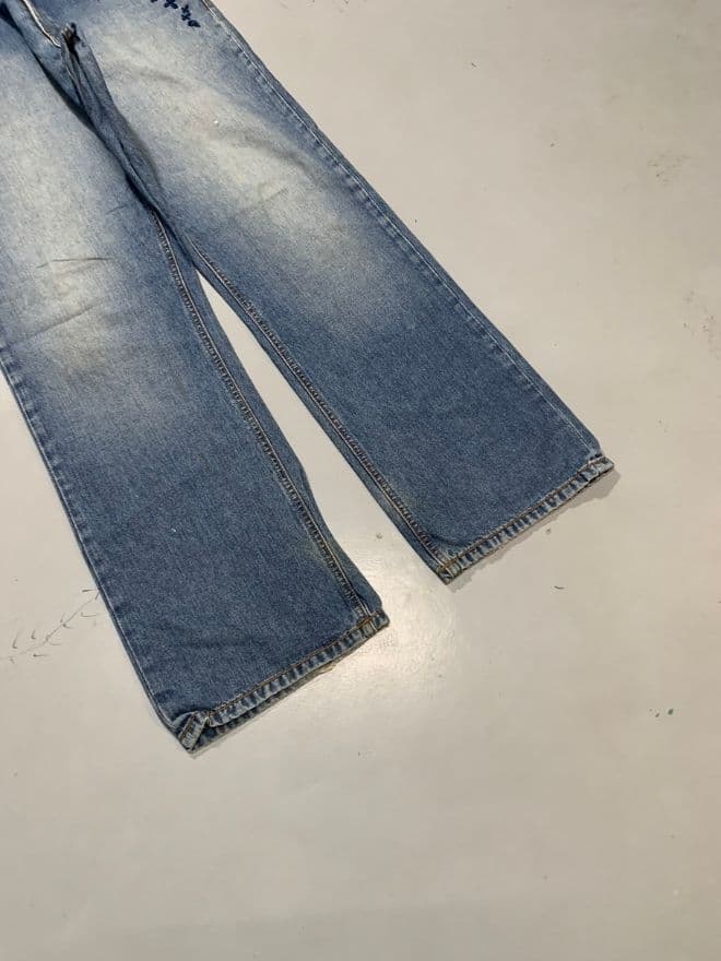 Vintage Quiksilver Embroidered Denim Jeans – Size 38 (US) / 54 (EU) – Blue – Made in Asia — image 8 of 12