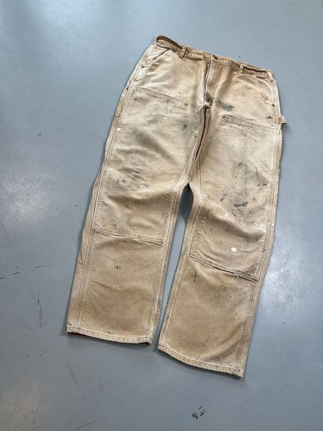 Vintage Carhartt B136 Double Knee Carpenter Denim — image 1 of 13