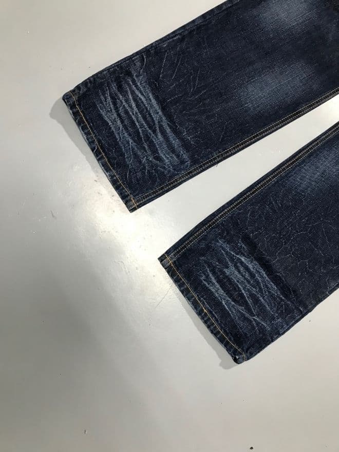 Vintage JNCO Heritage America Embroidered Wide-Leg Denim | Size 42 — image 5 of 12