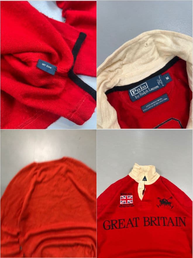 Polo Ralph Lauren Big Pony Wool Rugby Shirt Bundle – 5 PCS — image 13 of 14