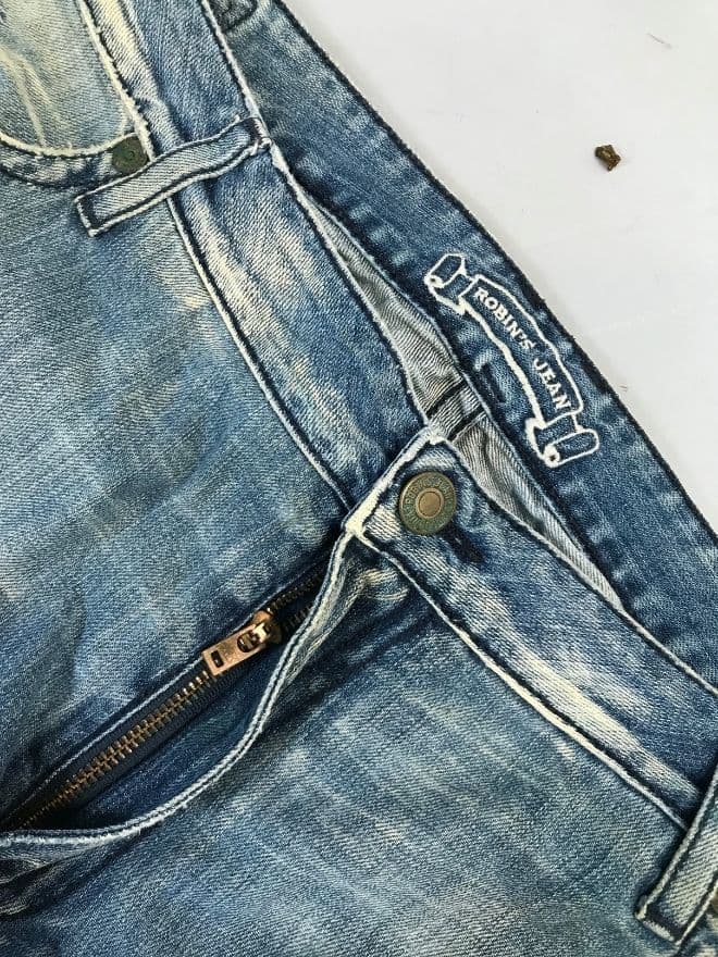 Vintage Robins Jeans Studded Wings Denim Pants – Men’s Size US 43 — image 8 of 12
