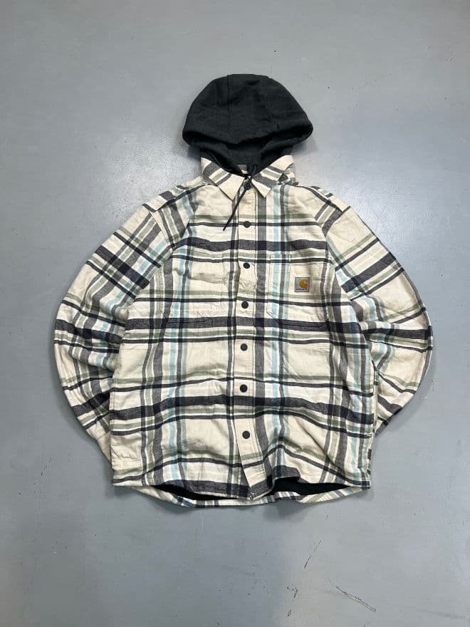 Bundle of Factory Leftover Carhartt Hoodies & Flannel Hooded Jackets — image 38 of 48