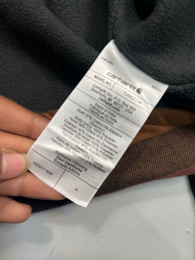 Bundle of Factory Leftover Carhartt Hoodies & Flannel Hooded Jackets — image 28 of 48