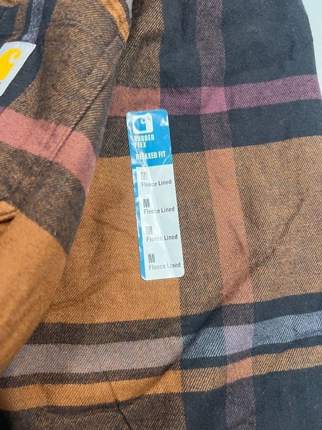 Bundle of Factory Leftover Carhartt Hoodies & Flannel Hooded Jackets — image 25 of 48
