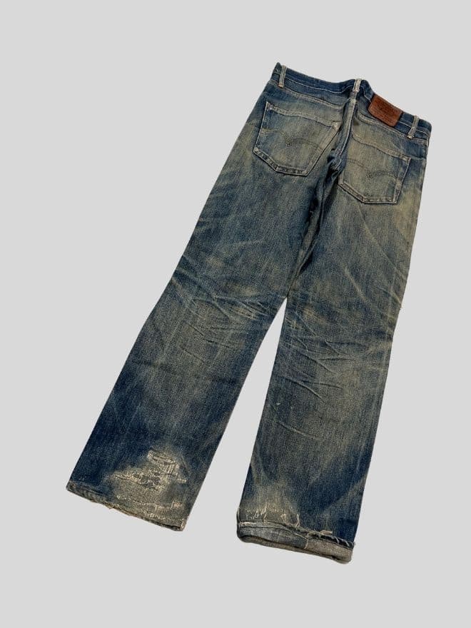 Vintage Levi’s Selvedge Denim Jeans Men’s 32 Blue — image 6 of 11